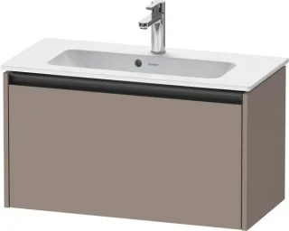 Duravit Ketho.2 Waschtischunterbau wandhängend Basalt Matt 810x390x440 mm - K25056043430000 K25056043430000
