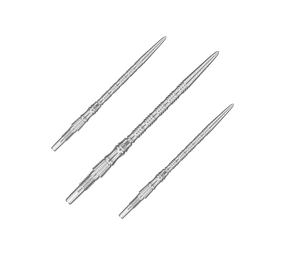 Target Signature Swiss Point TRB Steeldartspitzen - Silber
