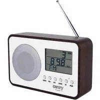 Camry CR 1153 Radio (Thermometer, Kalenderfunktion, FM-Digitalradio, Weckfunktion, AUX-Anschluss, Batteriebetrieb und USB-Stromversorgung)