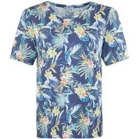 Hajo Blusenshirt Damen Shirt Tropic-Print