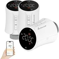 Salcar Heizkörperthermostat Smart WiFi Heizkörperthermostat Thermostat Heizung