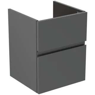 Ideal Standard Waschtischunterschrank Finesse 430x402x540mm 2 Auszüge Anthrazit matt, E3405Y2 E3405Y2