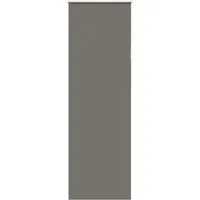 Rollo Verdunkelungsrollo Grau 75x210 cm Stoffbreite 70,7 cm Polyester, vidaXL