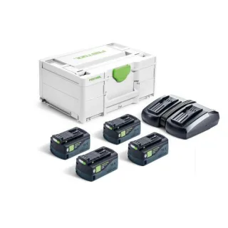 Festool Energie-Set SYS 18V 4x 5,0/TCL 6 DUO