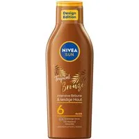 Nivea Sonnenschutzlotion Tropical Bronze Sonnenlotion LSF 6 (200 ml), 1-tlg.