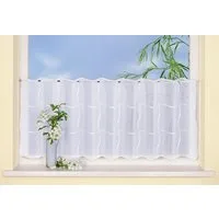 Gerster Scheibengardine Joana (1 St), Stangendurchzug, transparent, Voile, HxB: 50x150