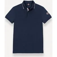 Colmar Poloshirt MENS KNITTED SHIRT aus Baumwolle, verdeckte Knopfleiste, regular fit