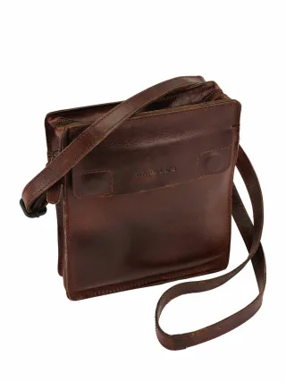 Mey & Edlich Herren Kuriertasche Braun Maße: ca