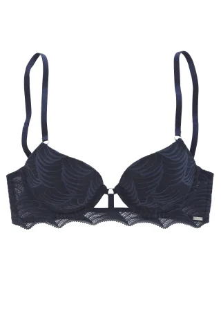 LASCANA - lascana Push-up BH darkblue - Gr. - 75A