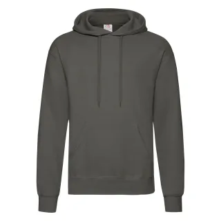 Fruit of the Loom - "Classic" Sweatshirt mit Kapuze für Herren/Damen Unisex (Hellgrau)