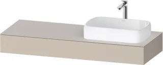 Duravit Qatego Konsole Taupe Matt 1400x550x170 mm - QA4804091910000 QA4804091910000