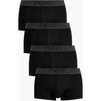 Next Hipster Hipster aus reiner Baumwolle, 4er-Pack (4-St)