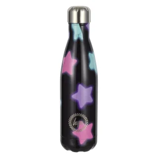 Thermo-Wasserflasche Multi Star Galaxy Druck | Edelstahl Auslaufsichere Flasche