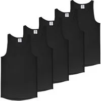 ALPIDEX Unterhemd ALPIDEX Herren Unterhemd 5er Set Männer Tank Top