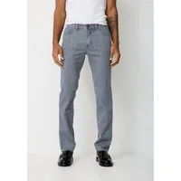 Paddock's Slim-fit-Jeans PIPE Graue Slim Fit Jeans mit Comfort Stretch