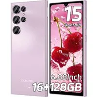 OUKITEL C61 16GB RAM+128GB ROM/TF 1TB, Android 15 Smartphone (17,47 cm/6.88 Zoll, 128 GB Speicherplatz, 13 MP Kamera, 13MP+5MP, Dual SIM 4G, Simlockfreie Handys, OTG, GPS)