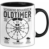Trendation Tasse 30. Geburtstag Tasse Geschenk Schonend Behandeln Oldtimer Der Ist 30