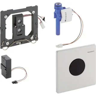 Geberit HyTronic Urinal-Steuerung Mambo Edelstahl Zink-Druckguss berührungslos Infrarot/Batterie 116033FW1