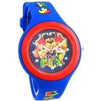 PAW PATROL Quarzuhr PAW Patrol Kinderarmbanduhr Quartz Silikonarmband, Analog Metall Quarzuhrwerk 35 mm Silikon Unisex 15 mm