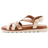 camel active mit Lederfußbett Riemchensandale