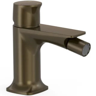 Tres Einhebel Bidetmischer Kugelgelenk G3/8" flexible Anschlussschläuche, 22212002KMB 22212002KMB