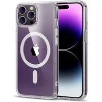 CoolGadget Handyhülle Premium Silikon Handy Case für iPhone 14 Pro Max 6,7 Zoll, Hülle Transparent Schutzhülle kompatibel mit MagSafe Zubehör