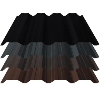 Trapezblech T50 | Wand | 0,50 mm | Stahl | 35 µm Mattpolyester