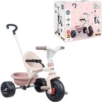 Smoby Dreirad Outdoor Spielzeug Fahrzeug Dreirad Be Fun rosa 7600740335