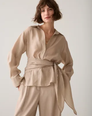 Summum - Top wrap Lyocell blend light taupe - Gr. - 39