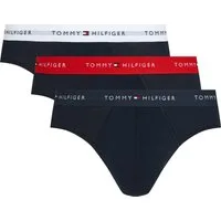 Tommy Hilfiger Underwear Slip 3P BRIEF DTM (Packung, 3-St., 3er) mit Logo-Elastikbund