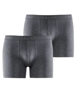 FALKE - FALKE 2-Pack Herren dark grey -heather - Gr. - M