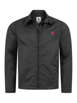 U.S. Polo Assn. Herren Jacke aus elastischer Baumwollmischung