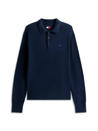 Tommy Hilfiger - Slim Polo Pullover blau - Gr. - XL