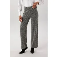 Aniston SELECTED Schlupfhose (2-tlg) mit Gürtel im gleichen Karomuster-Design - NEUE KOLLEKTION
