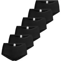 Nina Von C. Taillenslip 6er Pack Basic (Spar-Set, 6-St) Taillen Slip - Baumwolle - Atmungsaktiv