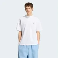 adidas Originals T-Shirt TREFOIL ESSENTIALS, LOCKER GESCHNITTEN für Erwachsene, mit Rundhalsausschnitt, ohne Verschluss, aus Baumwolle