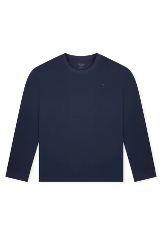 SCHIESSER - Langarmshirt Rundhals admiral - Gr. - 50