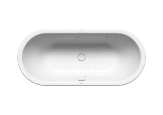 Kaldewei Badewanne Meisterstück CENTRO DUO OVAL 1127 SOUL, 1700 x 750, alpin,PEFF,re,Sicht. chrom 200160533001