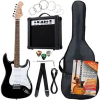 Rocktile E-Gitarre Banger's Pack elektrische Gitarre Komplettset, Banger's Set, inkl. Verstärker, Tasche, Kabel, Gurt, Schule, inkl. Verstärker, Tasche, Kabel, Gurt, Schule