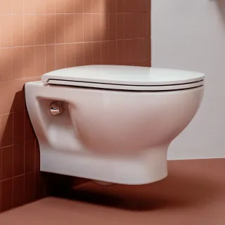 LAUFEN Tiefspül-WC wandhängend LUA 520x360, spülrandlos H8200810180001