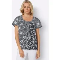 Sieh an! Klassische Bluse Bluse Kurzarm