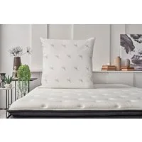 Yatas Bedding Naturfaserkissen Bambus Majestät, Kopfkissen 40x80, 80x80 cm, Seitenschläfer, Bauchschläfer, Rückenschläfer, atmungsaktiv, allergiker geeignet (Hausstauballergiker)