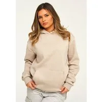 behype Hoodie BHPERTH Damen Basic Oversized Kapuzensweatshirt Raglan Kapuzenpullover Sweater