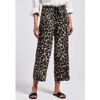 STREET ONE Stoffhose Style Emee Sommerhose mit elastischem Bund und Tunnelzug, mit grafischem Muster