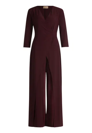 CARTOON - Jumpsuit dark aubergine - Gr. - 42