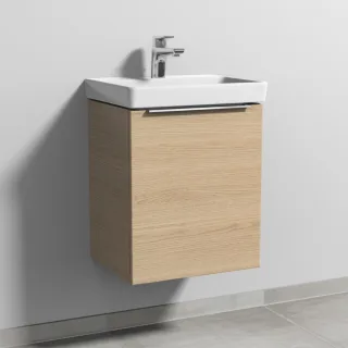 Sanipa 3way Waschtischunterbau zu Villeroy & Boch Avento Waschtisch mit 1 Tür, Eiche-Nordic UM61948