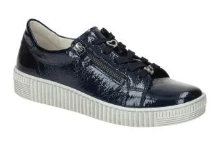 Gabor 73.339.96 Damen Halbschuhe dunkelblau altsilber Best Fitting