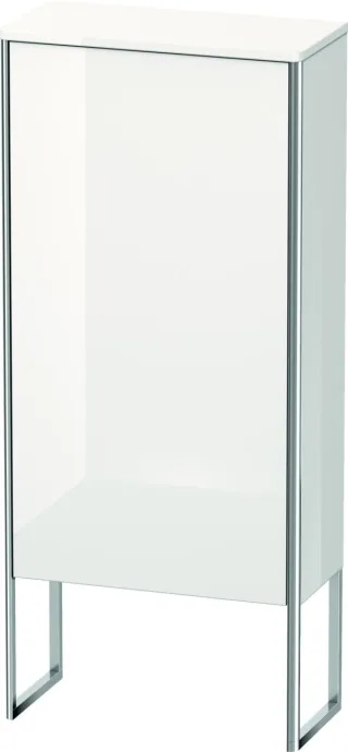 Duravit XSquare Halbhochschrank Flanell Grau Seidenmatt 500x236x1136 mm - XS1304L9090 XS1304L9090