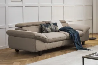 Home affaire 2-Sitzer "Pilot" Big-Sofa mit Kopfteilverstellung
