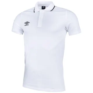 Umbro Kurzärmel weiße Herren Pike Polo -Hemd 65703U 13V